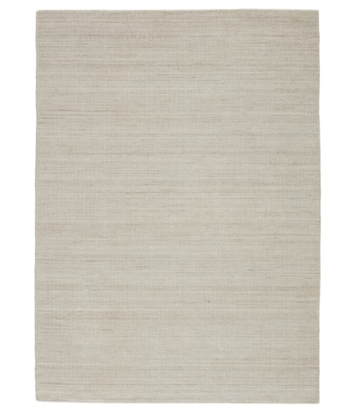 Jaipur Living Danan Handmade Indoor/ Outdoor Solid Ivory/ Light Gray Area Rug 4'X6'
