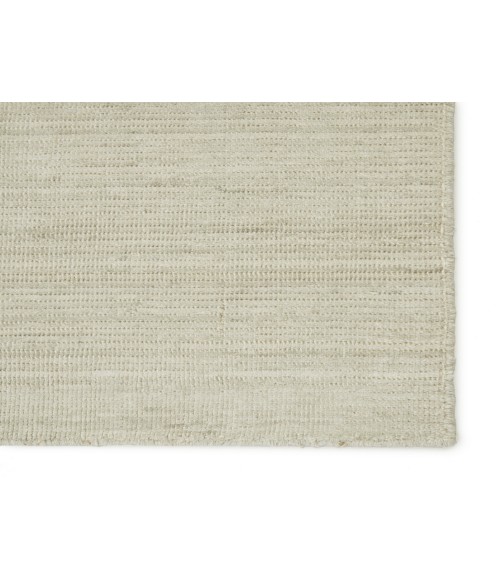 Jaipur Living Danan Handmade Indoor/ Outdoor Solid Ivory/ Light Gray Area Rug 4'X6'