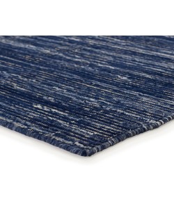 Jaipur Living Danan Indoor/ Outdoor Solid Navy/ Cream Runner Brv04 Area Rug 3 ft. X 10 ft. Runner