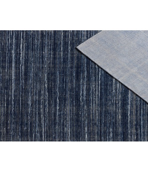 Jaipur Living Danan Indoor/ Outdoor Solid Navy/ Cream Area Rug 5'X8'