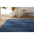 Jaipur Living Danan Indoor/ Outdoor Solid Navy/ Cream Area Rug 5'X8'