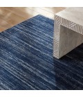 Jaipur Living Danan Indoor/ Outdoor Solid Navy/ Cream Area Rug 5'X8'
