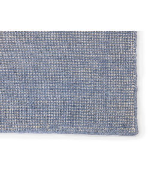 Jaipur Living Danan Indoor/ Outdoor Solid Light Blue/ Cream Area Rug 4'X6'