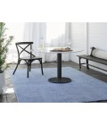 Jaipur Living Danan Indoor/ Outdoor Solid Light Blue/ Cream Area Rug 4'X6'