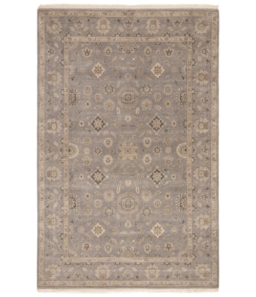 Jaipur Living Riverton Hand-Knotted Medallion Gray/ Tan Area Rug (10'X14')