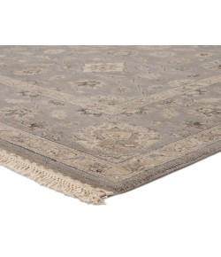 Jaipur Living Riverton Hand-Knotted Medallion Gray/ Tan Bs18 Area Rug 10 ft. X 14 ft. Rectangle