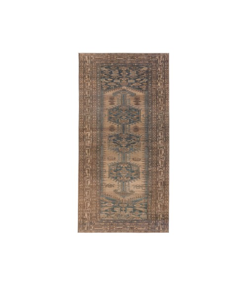 CAN03 Reeves Rug Jaipur Living Reeves Medallion Brown/ Blue Area Rug 3'X5'