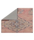 Jaipur Living Clanton Medallion Pink/ Blue Runner Rug 3'X10'
