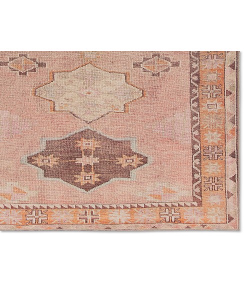 CAN05 Jesse Rug Jaipur Living Jesse Medallion Orange/ Pink Area Rug 2'X3'