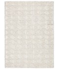 Capital Area Rug Jaipur Living Harkness Handmade Geometric White/ Gray Area Rug (9'X13')