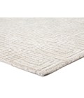 Capital Area Rug Jaipur Living Harkness Handmade Geometric White/ Gray Area Rug (9'X13')