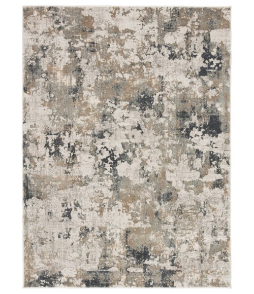 Cirque Area Rug Jaipur Living Lynne Abstract White/ Gray Area Rug (4'X6')