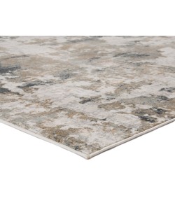 Jaipur Living Cirque Lynne CIQ01 White/Gray 6 ft. X 6 ft. Round Rug
