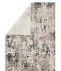 Cirque Area Rug Jaipur Living Lynne Abstract White/ Gray Round Area Rug (6'X6')