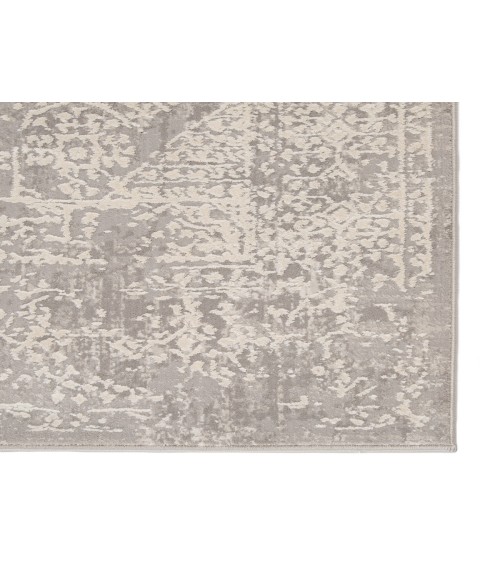 Jaipur Living Lianna Abstract Gray/ White Area Rug 8'X10'