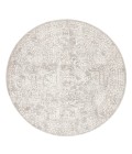 Jaipur Living Lianna Abstract Gray/ White Round Area Rug (6'X6')