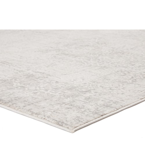 Cirque Area Rug Jaipur Living Lianna Abstract Silver/ White Area Rug (3'11"X5'11")