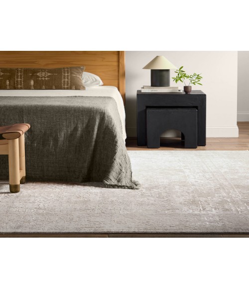 Jaipur Living Cirque Silver CIQ07 18 in. Swatch Square Rug