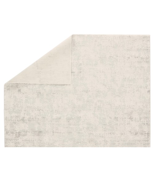 Jaipur Living Arvo Abstract Silver/ White Area Rug (10'X14')