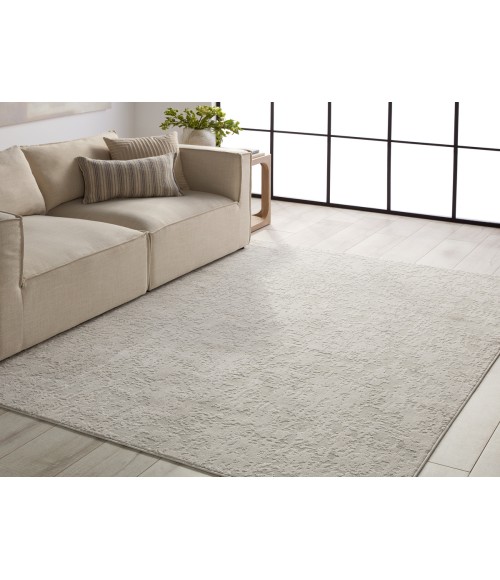 Jaipur Living Arvo Abstract Silver/ White Area Rug (10'X14')