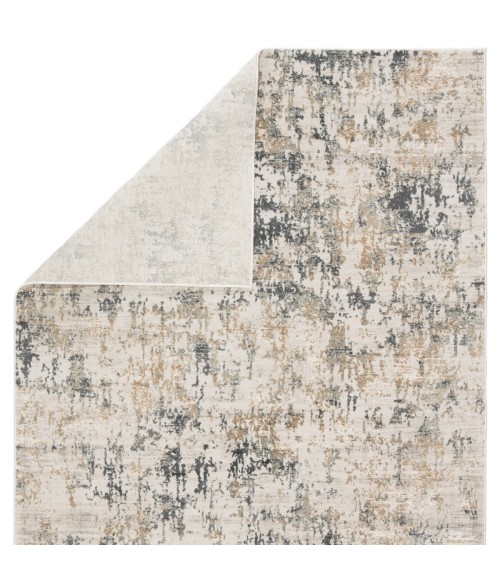 Jaipur Living Arvo Abstract White/ Dark Gray Area Rug (4 X6 )
