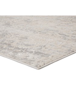 Jaipur Living Alonsa Abstract Gray/ White Ciq10 Area Rug 10 ft. X 14 ft. Rectangle