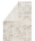 Cirque Area Rug Jaipur Living Alonsa Abstract Gray/ White Round Area Rug (6'X6')