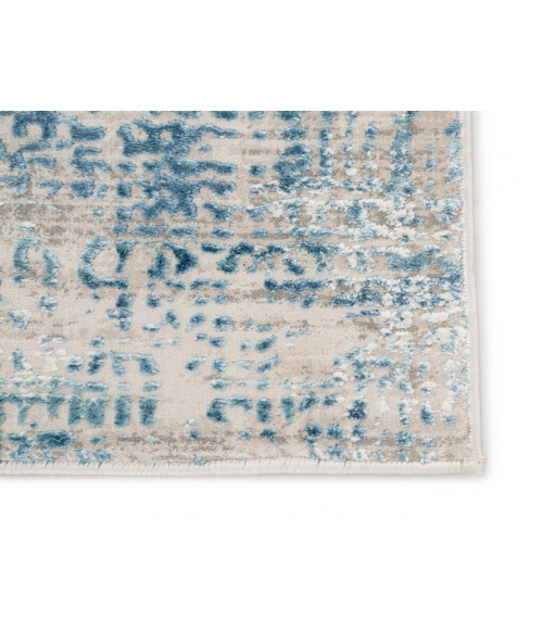 Cirque Area Rug Jaipur Living Eero Abstract Blue/ Ivory Area Rug (3'11"X5'11")