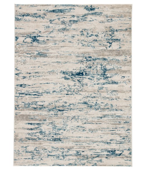 Jaipur Living Celil Abstract Ivory/ Blue Area Rug (8'10"X11'9")