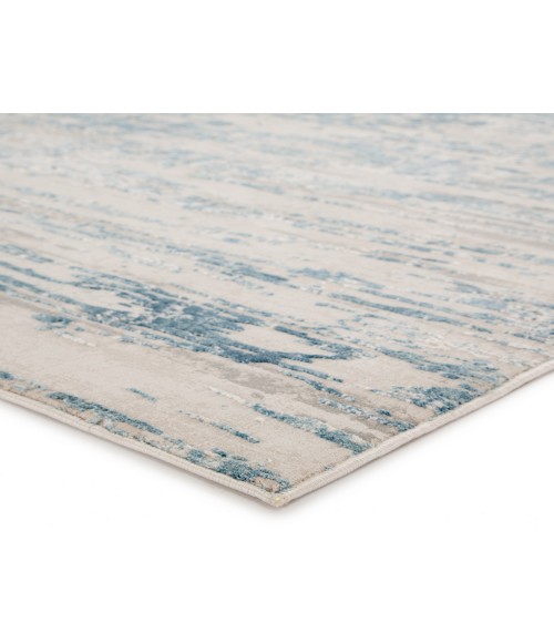 Jaipur Living Celil Abstract Ivory/ Blue Area Rug (8'10"X11'9")