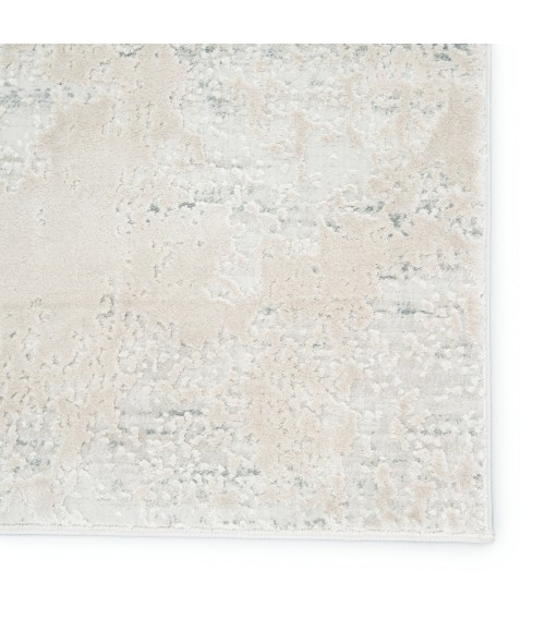 Cirque Area Rug Jaipur Living Orianna Abstract Ivory/ Silver Area Rug (3'11"X5'11")