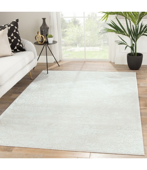 Cirque Area Rug Jaipur Living Orianna Abstract Ivory/ Silver Area Rug (3'11"X5'11")