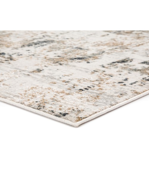 Cirque Area Rug Jaipur Living Cassia Abstract Gray/ Gold Area Rug (8'10"X11'9")
