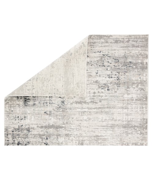 Jaipur Living Cian Abstract Gray/ Ivory Area Rug (8'10"X11'9")