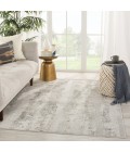 Cirque Area Rug Jaipur Living Jaspal Tribal Gray/ White Area Rug (5'X7'6")