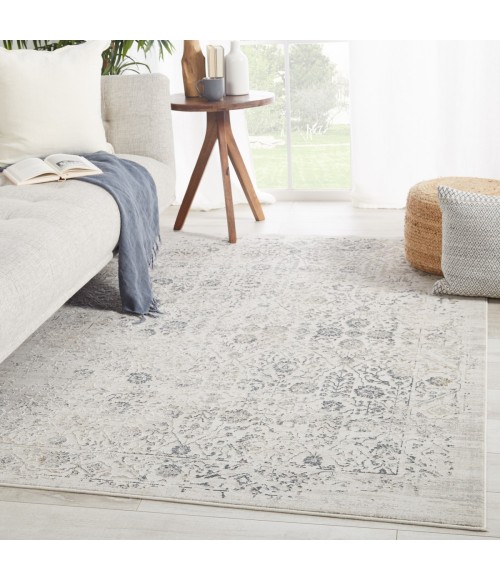 Cirque Area Rug Jaipur Living Jasiel Trellis Gray/ Ivory Area Rug (8'10"X11'9")