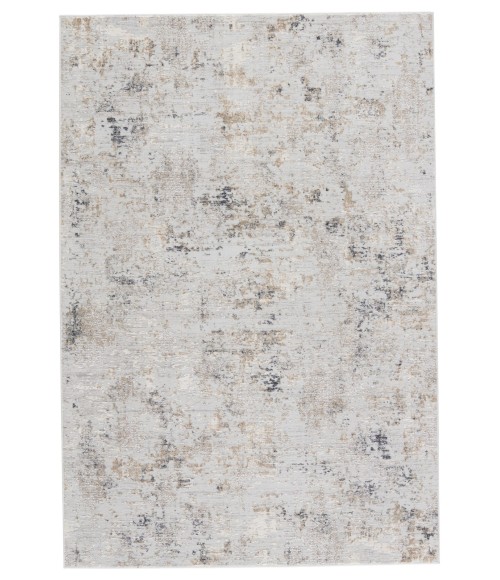 Jaipur Living Alcina Abstract Light Gray/ Gold Area Rug (8'X10')