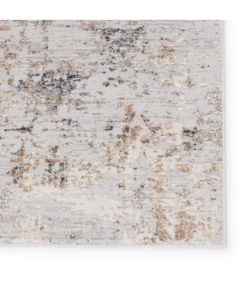 Jaipur Living Alcina Abstract Light Gray/ Gold Area Rug (8'X10')