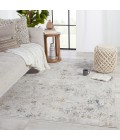 Jaipur Living Alcina Abstract Light Gray/ Gold Area Rug (8'X10')
