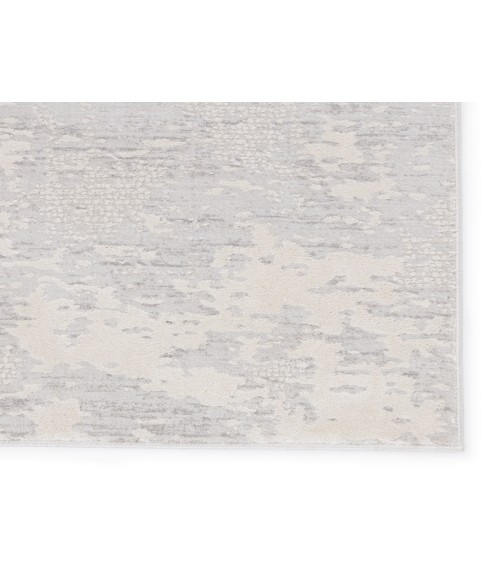 Jaipur Living Alcina Abstract Light Gray/ Cream Area Rug (8'X10')