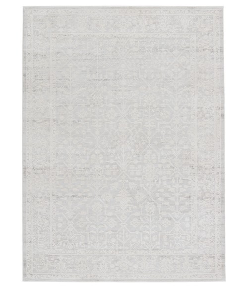 Cirque Area Rug Jaipur Living Riella Floral Light Gray/ Cream Area Rug (8'X10')