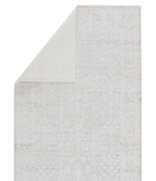 Cirque Area Rug Jaipur Living Riella Floral Light Gray/ Cream Area Rug (8'X10')