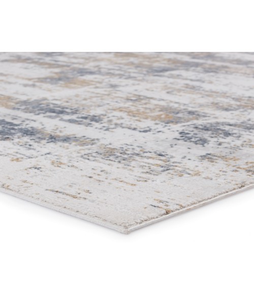 Jaipur Living Gesine Abstract Light Gray/ Gold Area Rug (8'X10')