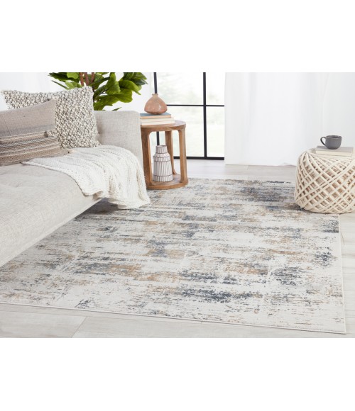 Jaipur Living Gesine Abstract Light Gray/ Gold Area Rug (8'X10')