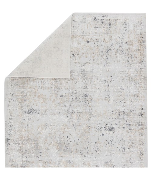 Jaipur Living Vida Abstract Light Gray/ Gold Area Rug (10'2"X14')