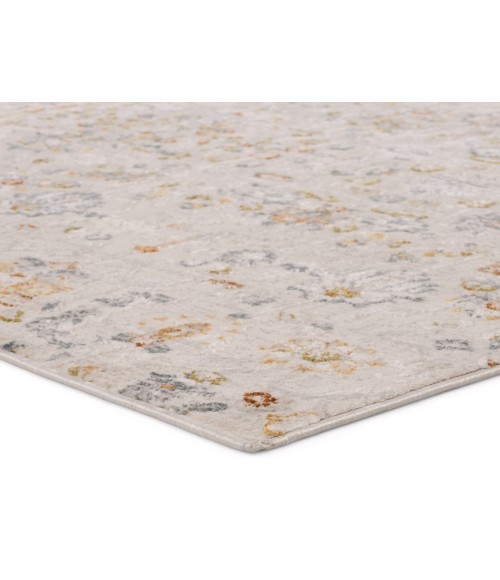 Jaipur Living Waverly Floral White/ Light Gray Area Rug 3'11"X5'11"