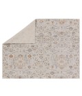 Jaipur Living Waverly Floral White/ Light Gray Area Rug 3'11"X5'11"