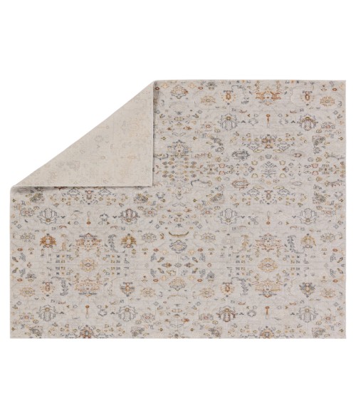 Jaipur Living Waverly Floral White/ Light Gray Area Rug 3'11"X5'11"