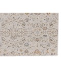 Jaipur Living Waverly Floral White/ Light Gray Area Rug 3'11"X5'11"