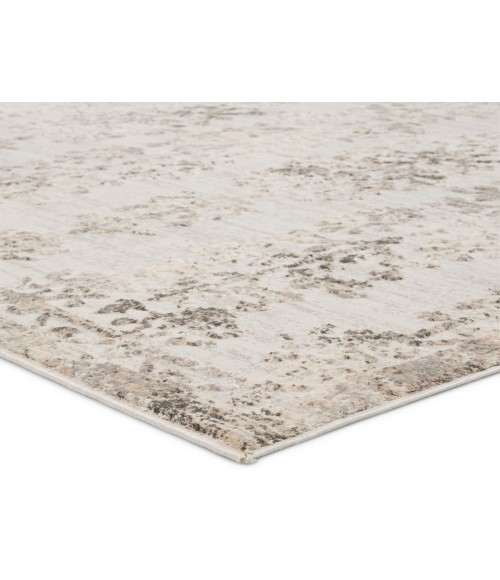 CIQ46 Fortier Rug Jaipur Living Fortier Trellis Cream/ Gray Area Rug 9'2"X11'9"